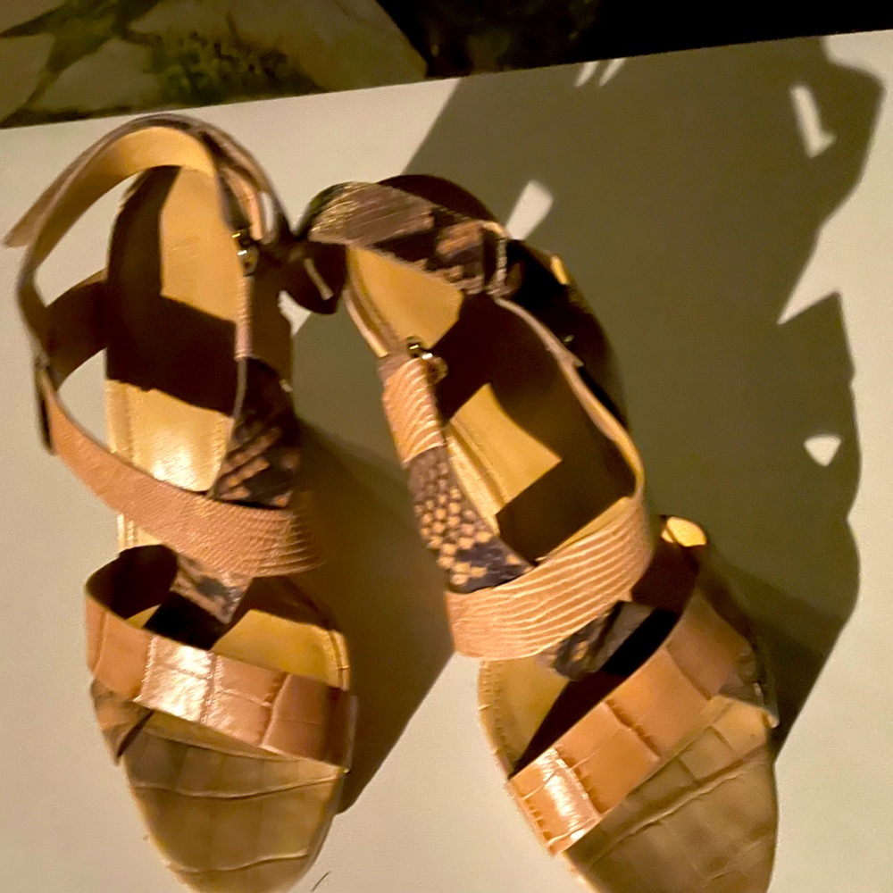 Michael Kora snake-skin sandle